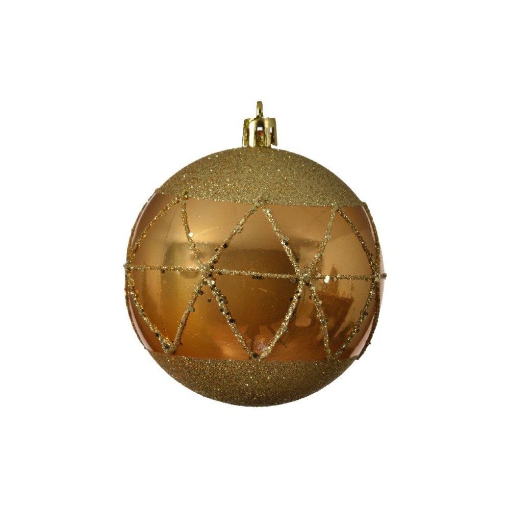 SFERA PLAST GLITTER CHECK GOLD